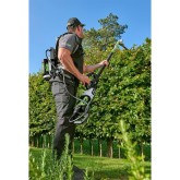 Battery powered telescopic head for Ego PPX1000 hedge trimmer and hedge trimmer