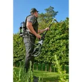 Battery powered telescopic head for Ego PPX1000 hedge trimmer and hedge trimmer