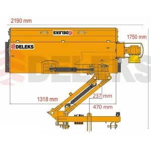 DELEKS DRAGON Tractor Hammermill Crusher