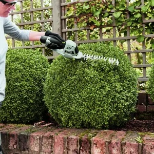 Mini battery powered hedge trimmer Ego Power CHT2001E 20 cm