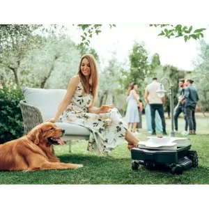 Battery-powered lawn mower robot Ambrogio L25 Deluxe 5 Ah