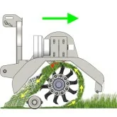 Umkehrbare Schlegelmulcher für Traktor DELEKS LINCIONE-SP-REV