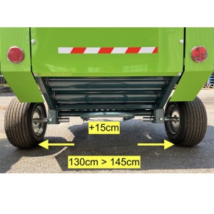 Mini presse à balles pour tracteur DELEKS STAR 24 - 55 CV