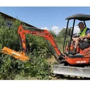 Cabeça de roçadora para mini-escavadora ARS 100, 1000 mm