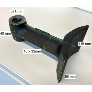 Cabeça de roçadora para mini-escavadora DELEKS ARM