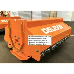 Brush cutter head for DELEKS ARM mini excavator