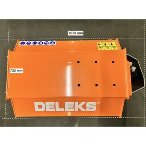 Brush cutter head for DELEKS ARM mini excavator