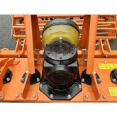 Herse rotative avec rouleau à tubes pour tracteurs DELEKS KR