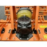 Herse rotative avec rouleau à tubes pour tracteurs DELEKS KR