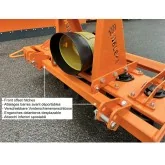 Rotationsgrubber mit Rohrwalze für Traktoren DELEKS KR