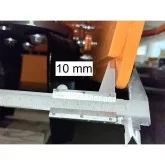 Rotary harrow with tube roller for DELEKS KR tractors