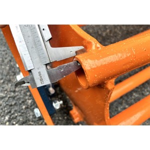 Rotary harrow with tube roller for DELEKS KR tractors