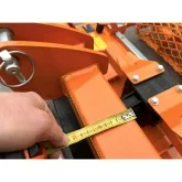 Rotovator enfouisseur de pierres pour tracteur DELEKS DFU