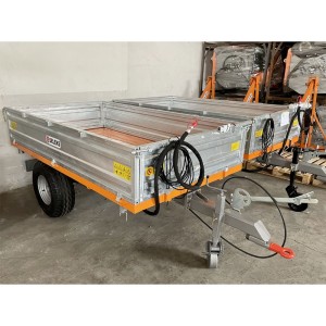 Remorque agricole basculante pour tracteur DELEKS RM14-T3H