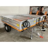 DELEKS RM14-T3H tipping agricultural trailer for tractor