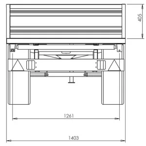 DELEKS RM14-T3H agricultural tipping trailer for DELEKS tractor