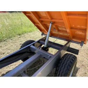 DELEKS RM14-T3H agricultural tipping trailer for DELEKS tractor