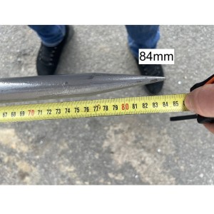 Bale loader with forks for DELEKS DK-6 tractor