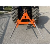 Bale loader with forks for DELEKS DK-6 tractor