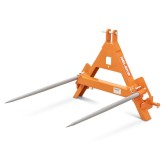 Bale loader with forks for DELEKS DK-8 tractor