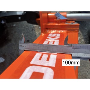 Bale loader with forks for DELEKS DK-8 tractor