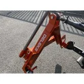 Bale loader with forks for DELEKS DK-8 tractor