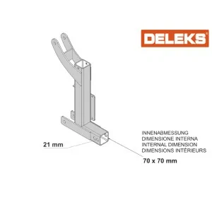 Автомобільний снігоочисник DELEKS LNS-J