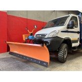 Front snow plow for vans DELEKS LN-J