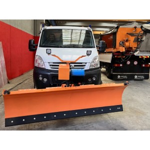 Front snow plow for vans DELEKS LN-J