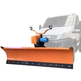 Lame chasse-neige frontale pour fourgons DELEKS LN-J