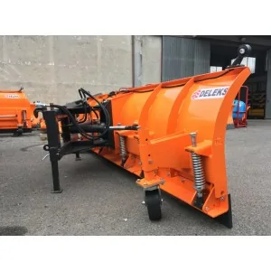 Tractor snow plow with front loader SSH-E