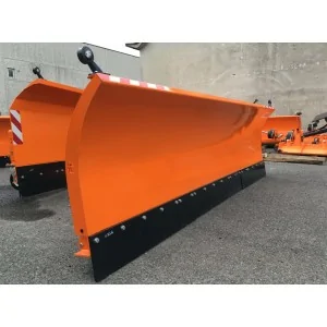 Tractor snow plow with front loader SSH-E