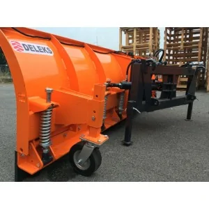 Tractor snow plow with front loader SSH-E