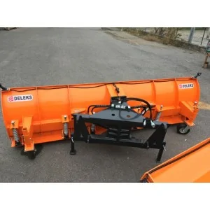 Tractor snow plow with front loader SSH-E