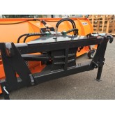 Limpa-neves montado em trator com carregador frontal SSH-E