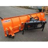 Limpa-neves montado em trator com carregador frontal SSH-E