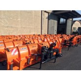 Snow plow for DELEKS SSH-MERLO handlers