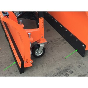 Snow plow for DELEKS SSH-MERLO handlers