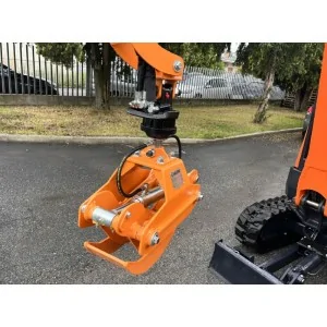 Forestry grapple for DELEKS DK-10H mini-excavators and cranes