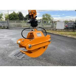 Forestry grapple for DELEKS DK-10H mini-excavators and cranes