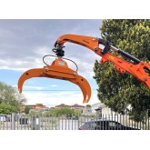 Garra florestal para mini-escavadoras e gruas DELEKS DK-10H