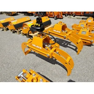 Forestry grapple for mini-excavators and cranes DELEKS DK-10HR