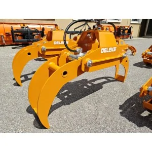 Forestry grapple for mini-excavators and cranes DELEKS DK-10HR