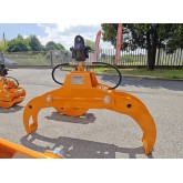 Forestry grapple for mini-excavators and cranes DELEKS DK-10HR