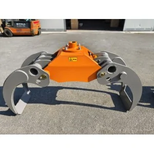 Forestry grapple for excavators and cranes DELEKS DK-18