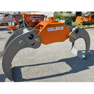 Forestry grapple for excavators and cranes DELEKS DK-18