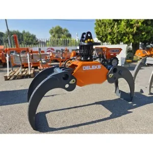 Forestry grapple for DELEKS DK-18 2500 kg excavators and cranes