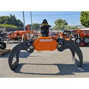 Forestry grapple for DELEKS DK-18 2500 kg excavators and cranes