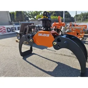 Forestry grapple for DELEKS DK-18 2500 kg excavators and cranes