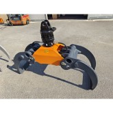 Forestry grapple for excavators and cranes DELEKS DK-18 2500 kg